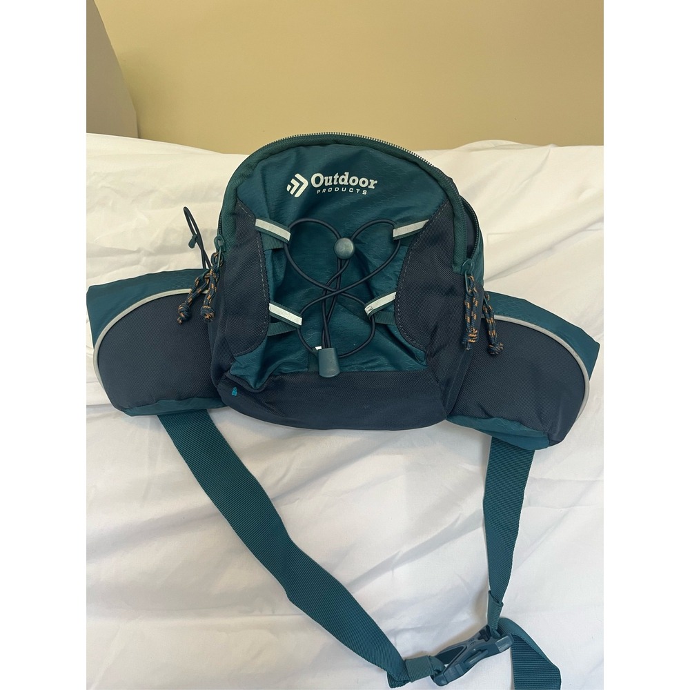 Outdoor Products H2O Mojave Hydration Waist Pack Teal Blue